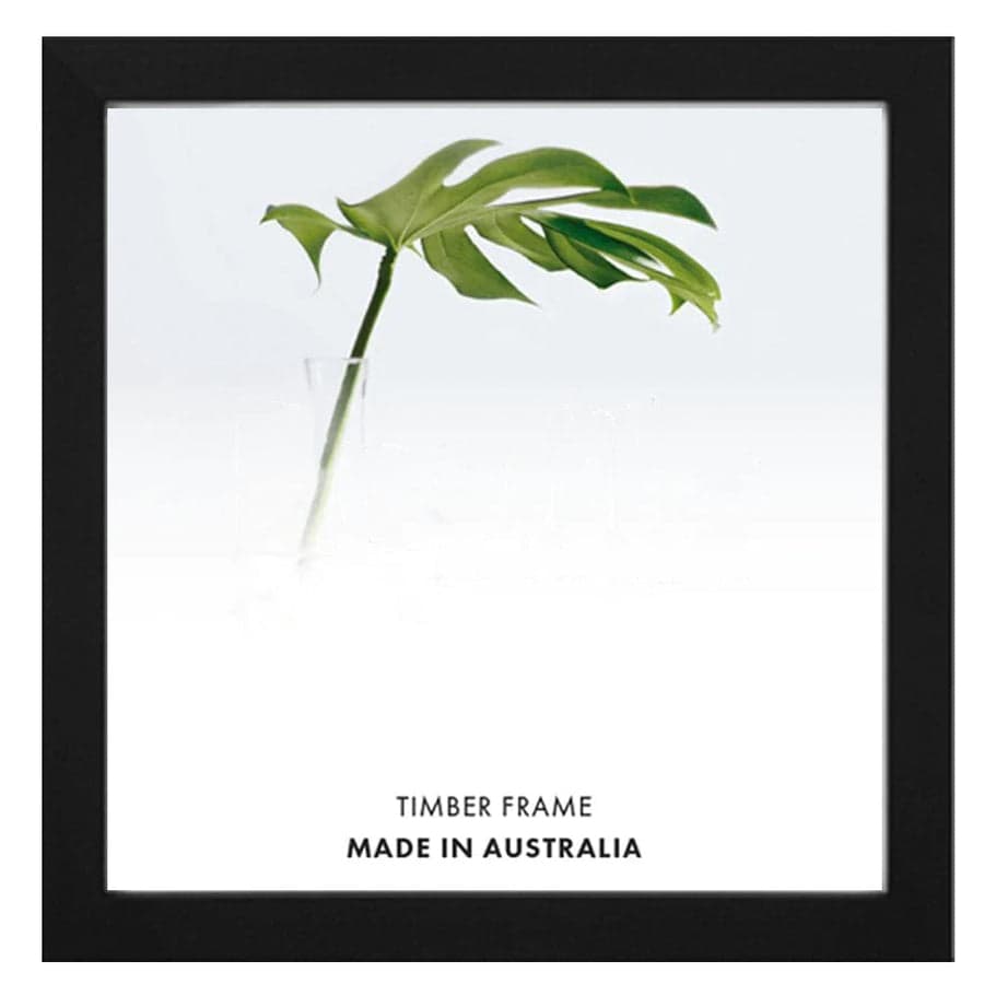 10x10" black timber frame