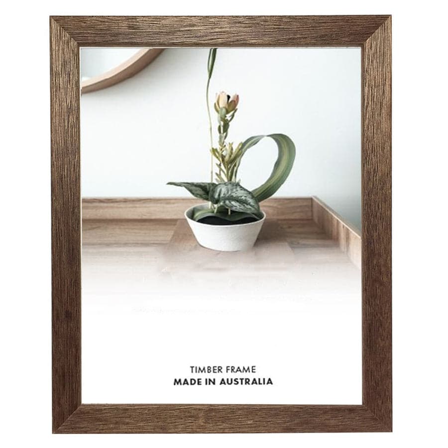 5x7" Hazelnut stained Oak Timber Frame