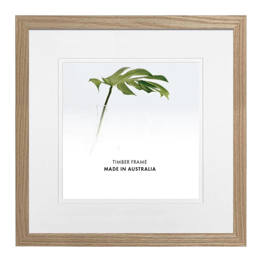 6x6" Oak timber frame with matboard to suit 4x4" photo