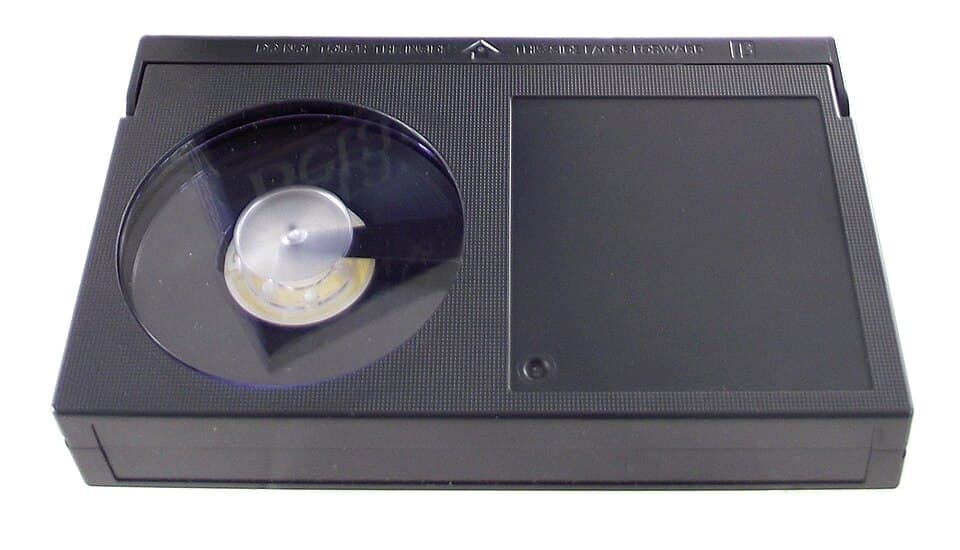 Sony Betamax videocassette