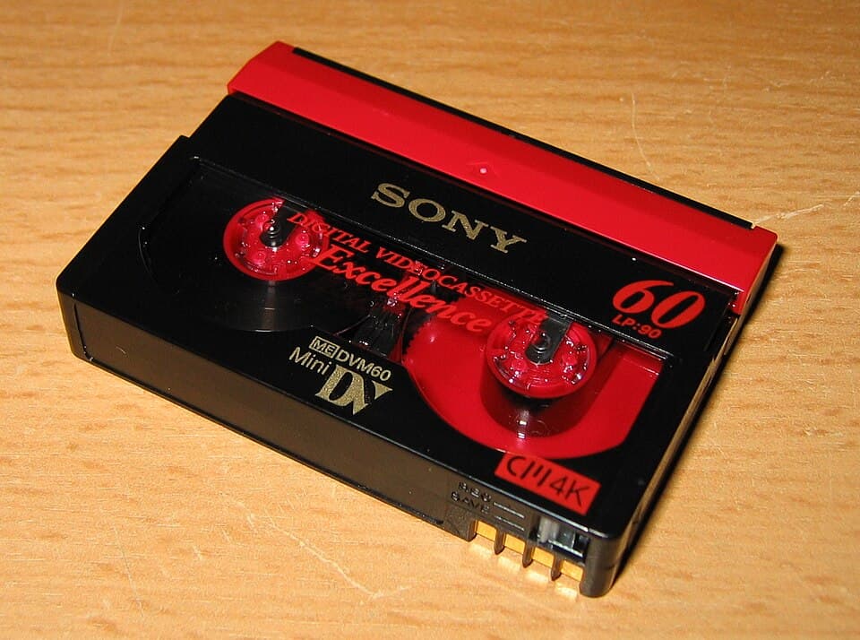 Sony MiniDV cassette